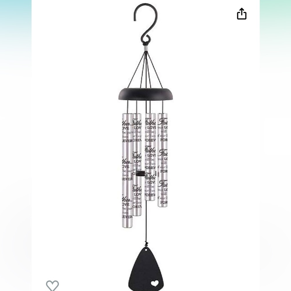 Father sonnet wind chime by Carson 21”